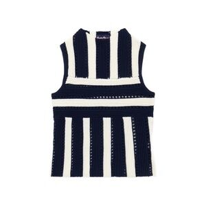 Rowing Blazers Navy and White Striped Set